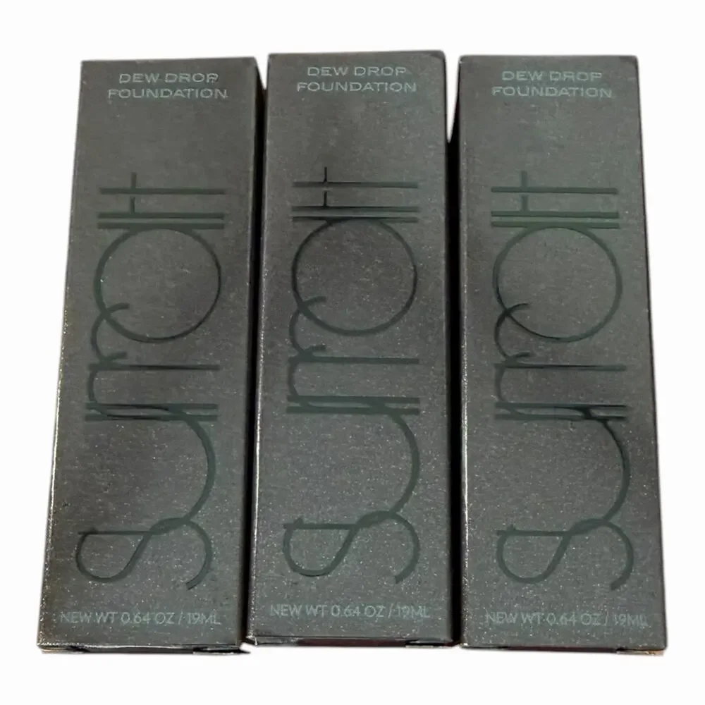 Bundle Of Three Surratt Dew Drop Hydrating Foundation #16 Warm Brown/Neutral NIB